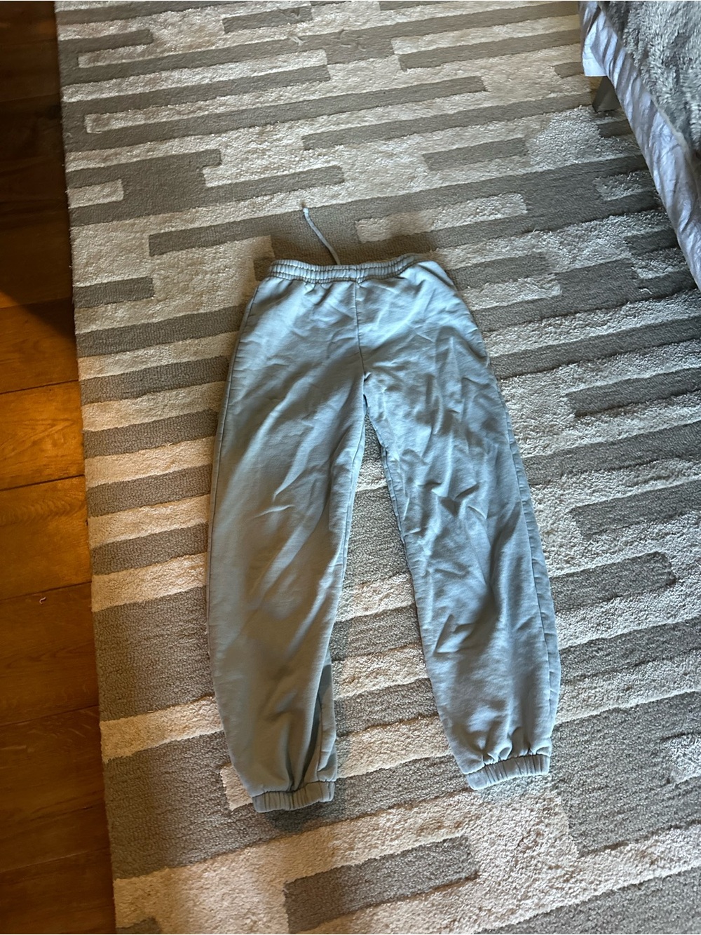 Reformation Light Blue Sweatpants - Comfortable Casual Bottoms